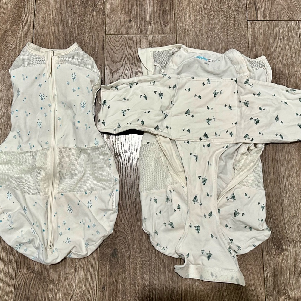 Two Happiest Baby Sleepea 5 second swaddle size small